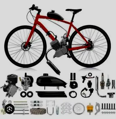 I'm looking for unwanted broken motorized bicycle kits 66/80cc. Il take also 100cc. Even if they're...
