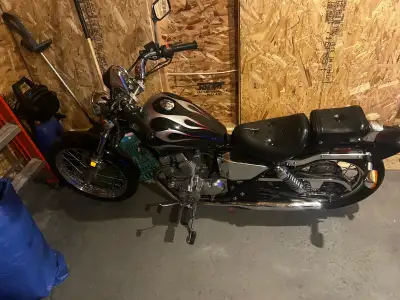 1985 250 Honda Rebel. Bought in August 2025 to teach wife & now we have upgraded her to a new bike,...