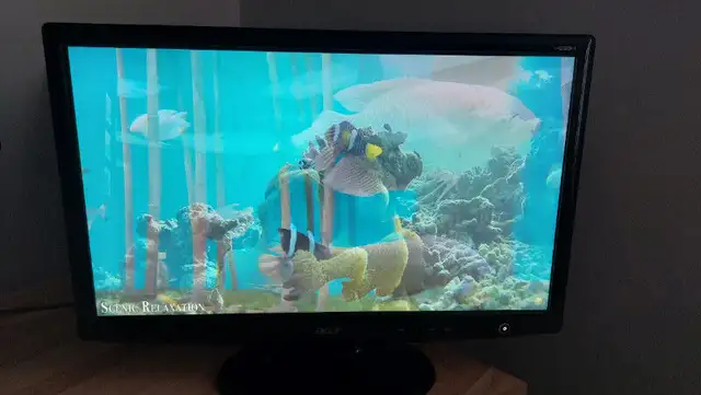 Moniteur Acer 23" HDMI Monitor in Monitors in Laval / North Shore - Image 3