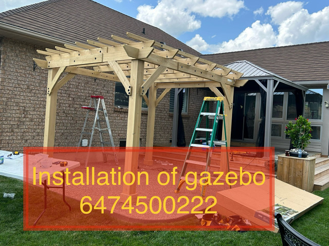 Assembly of gazebo  in Other in Mississauga / Peel Region - Image 4