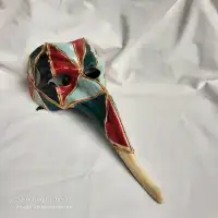 Authentic Cirque du Soleil Mask handmade by Franco Cecamore