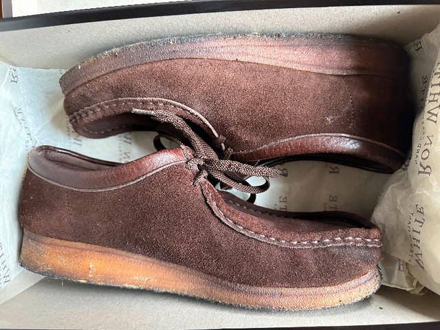 USED - Clarks Suede Wallabee Men's Size 10 in Men's Shoes in Markham / York Region