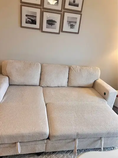 Reversible Pullout Sofa Bed!, View more