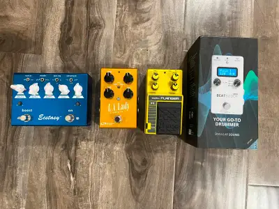 Various guitar Pedals, View more