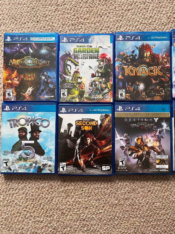 PS4 Teen Games - TitanQuest,Batman, Destiny, 2nd son, Paragon in Sony Playstation 4 in North Bay - Image 2
