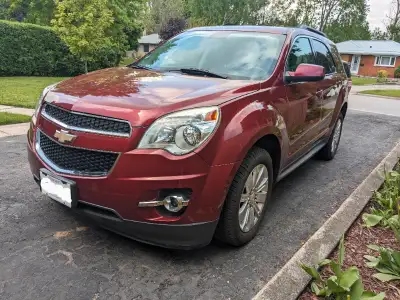 2012 Chevy Equinox LT, Low kms, Clean