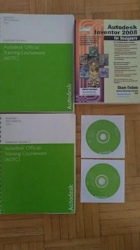 AutoDesk Inventor 2008 & Official Training Courseware Book
