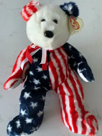 Mint condition- Beanie baby - " Spangle " - 1999 - large, View more