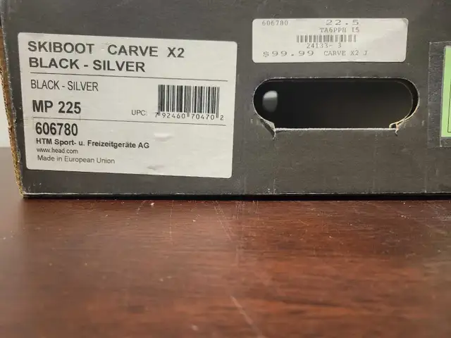 Bottes de ski HEAD Carve X2 – Taille 22.5 ski boots in Ski in Laval / North Shore - Image 7