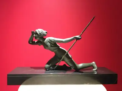 SCULPTURE ART NOUVEAU ORIGINALE SIGNÉE, View more