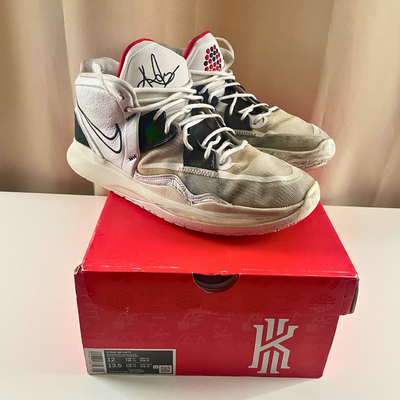 Kyrie Infinity "Man Machine" White Black University Red Size 12, View more
