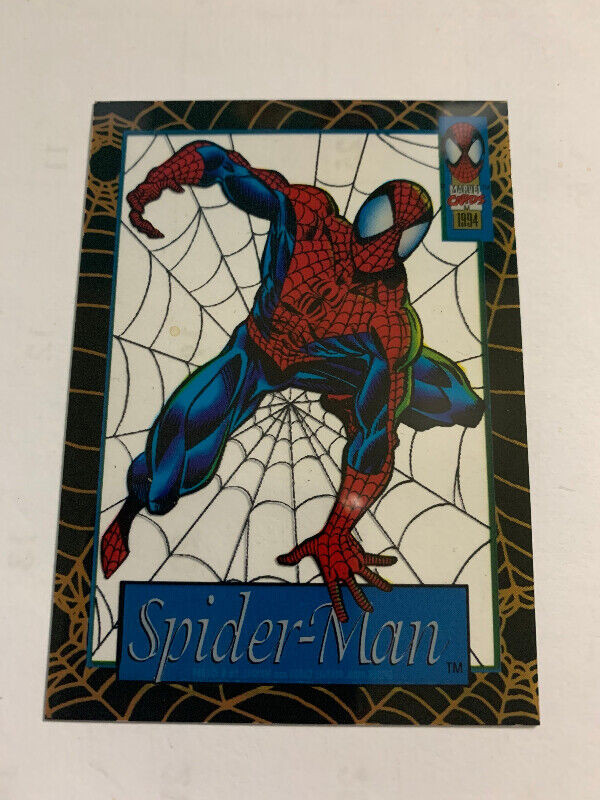 1994 Fleer Marvel Suspended Animation #1 Spider-Man Chase Card in Arts & Collectibles in Longueuil / South Shore - Image 2
