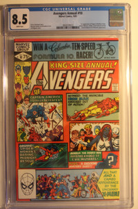 Avengers Annual 10 CGC 8.5 1st Appearance of Rogue