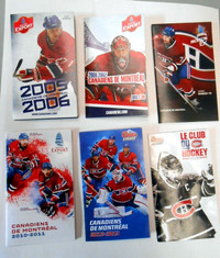 Billets Loto-Hockey et Horaires des Canadiens -  Collection