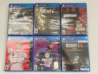 PS4 Games Sealed