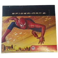 SPIDERMAN 2 .... 2004 Panini .... box of stickers .... 48 packs