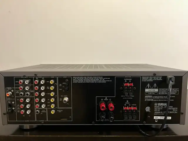 Yamaha HTR-5730 Receiver in Stereo Systems & Home Theatre in Mississauga / Peel Region - Image 3