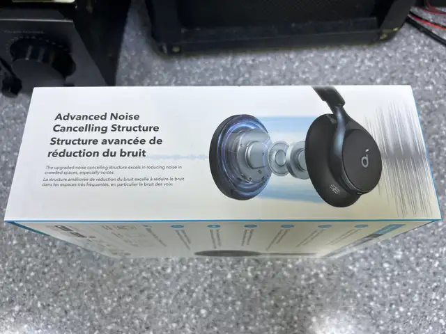 Soundcore A3035 Space One Noise Cancelling Headphones New  in Headphones in Oshawa / Durham Region - Image 4