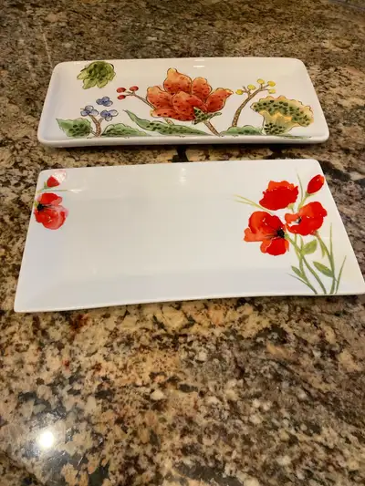 Ceramic rectangle dish for both, View more