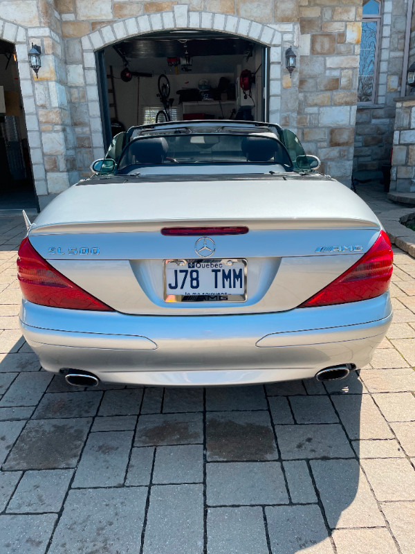 Mercedes Benz Roadster 2003 500 SL AMG super well maintained dans Voitures d'époque  à Ville de Montréal - Image 3