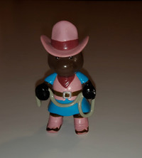Ganz Webkinz Pet 2.5" PVC Toy Brown Horse in Cowboy Hat & Boots