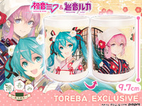 Hatsune Miku & Megurine Luka Tea Cup Toreba Exclusive Japan