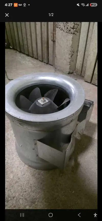Max-Fan 12” Inline Ventilation Fan – Heavy Duty, View more