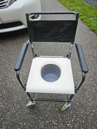 Drive shower commode