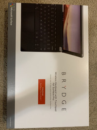 BRYDGE Wireless Keyboard With Touchpad for Surface Pro