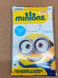 2015 Minions trading cards - 1 pack - New