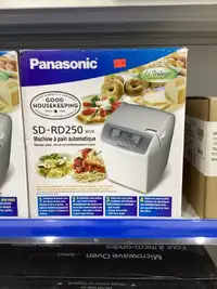 Panasonic 2.5L Automatic Breadmaker with Nut & Raisin Dispenser
