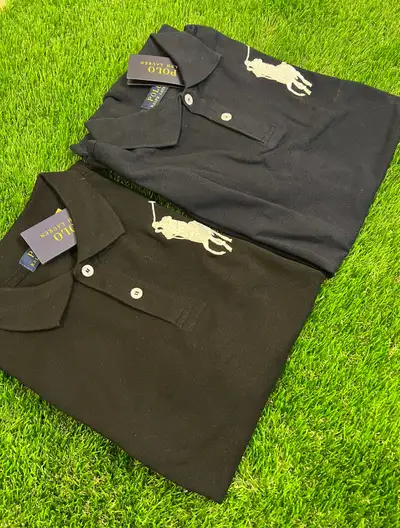 Polo Ralph Lauren. One is navy blue and one is black. BOTH BRAND NEW WITH TAGS NEVER WORN! COMES WIT...