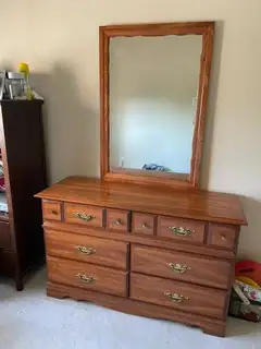 Dresser and nightstand for sale - $100