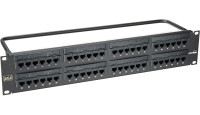 Leviton 69586-U48 Extreme 6+ Universal Patch Panel, 48-Port, 2R