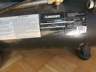 Husky Air Compressor, View more