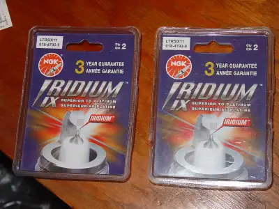 NEW...NEW... NEW In package !! Plugs and Gas Cap 2 Pack "NEW" NGK LTR5IX11 Spark plugs. For GM 2.2L...