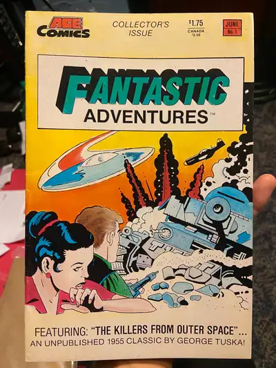 Fantastic Adventures #1 - Ace Comics June 1987 - Collector's , View more