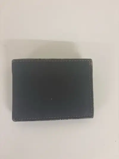 Black/dark Brown Leather wallet, View more