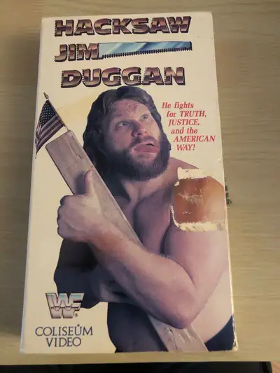 VHS Hacksaw Jim Duggan (1989), View more
