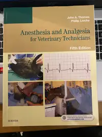  Anaesthesia and analgesia for veterinary technicians