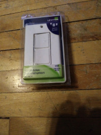 BRAND NEW LEVITON 5634-W 15A SINGLE POLE SWITCH