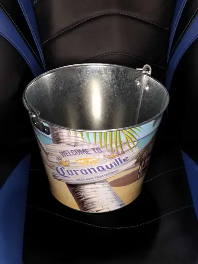 Corona Ville Galvanized Ice Bucket-Take it Today!, View more