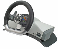 Original Xbox 360 Wireless Force & Rumble Feedback Racing Wheel