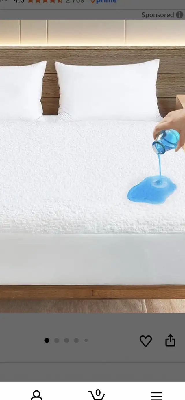 Waterproof Mattress Cover in Bedding in City of Toronto - Image 2