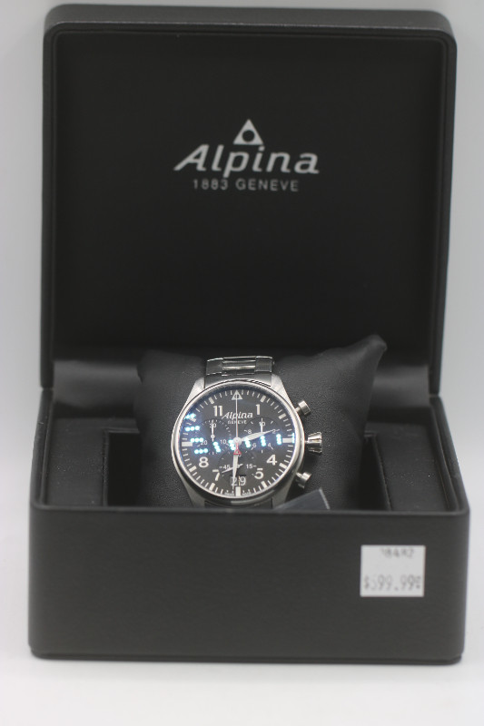 Alpina Startimer Pilot Chronograph Al-372x4s26 (#38482-2) in Jewellery & Watches in City of Halifax