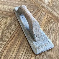 Vintage Wood Cement Concrete Finishing Tool