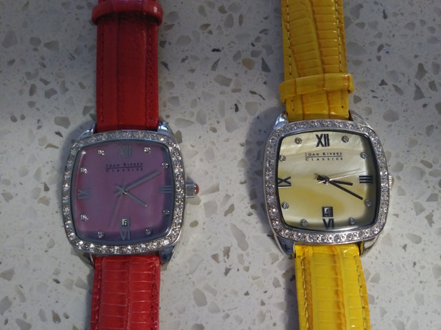 JOAN RIVERS CLASSIC WATCHES REPITILE PATTERN in Jewellery & Watches in Belleville