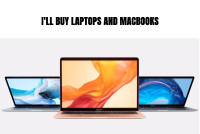 I buy laptop, desktop computer, macbook, mini pc, all in one pc