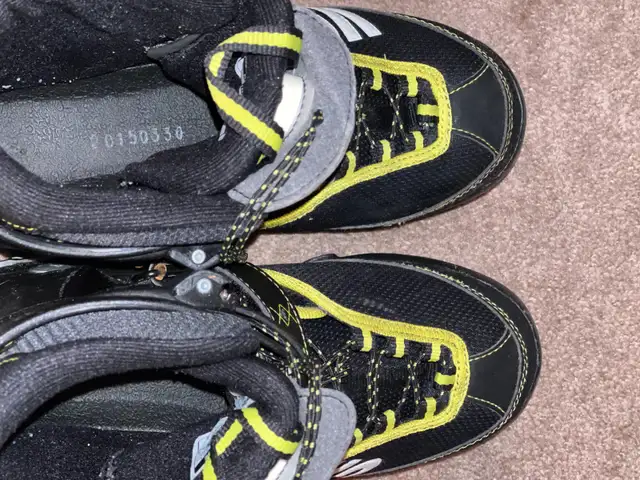 K2 Black Lime Kids Inline Skates Adjustable Sz 5-8 Youth Skates in Skates & Blades in Ottawa - Image 9