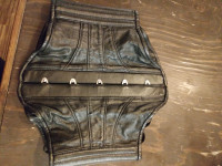 Leather corset